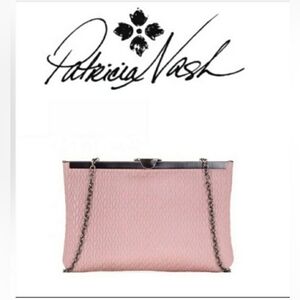 NWOT Patricia Nash Pink Clutch/Shoulder Bag